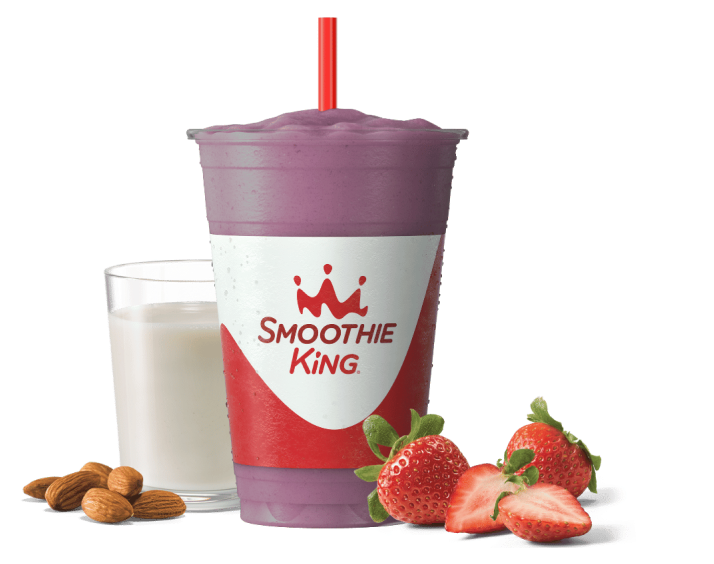 Smoothie King The Activator Recovery GLP-1 Almond Berry