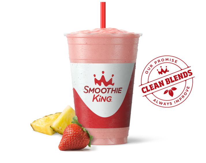 Smoothie King Metabolism Boost Strawberry Pineapple