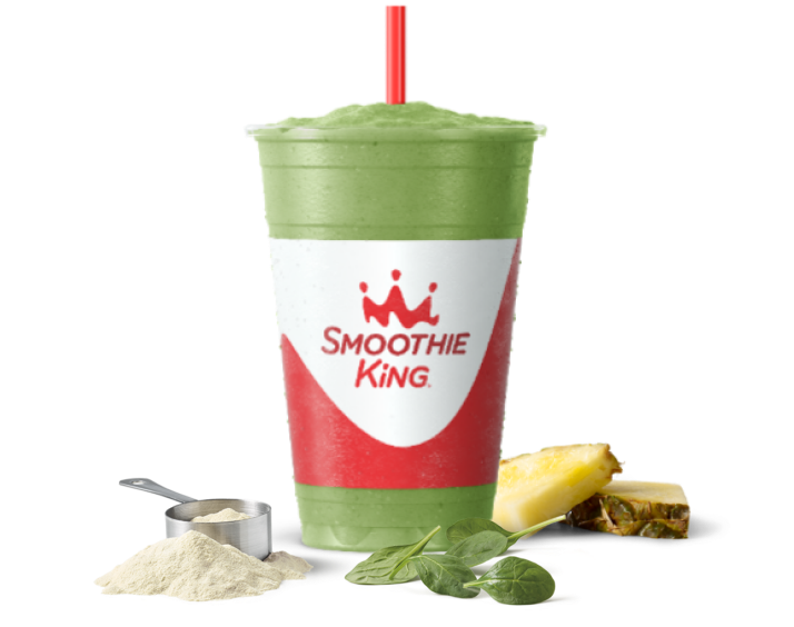 Smoothie King Power Meal Spinach Pineapple