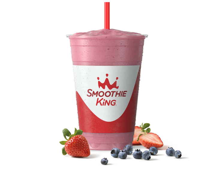 Smoothie King The Activator Recovery Blueberry Strawberry