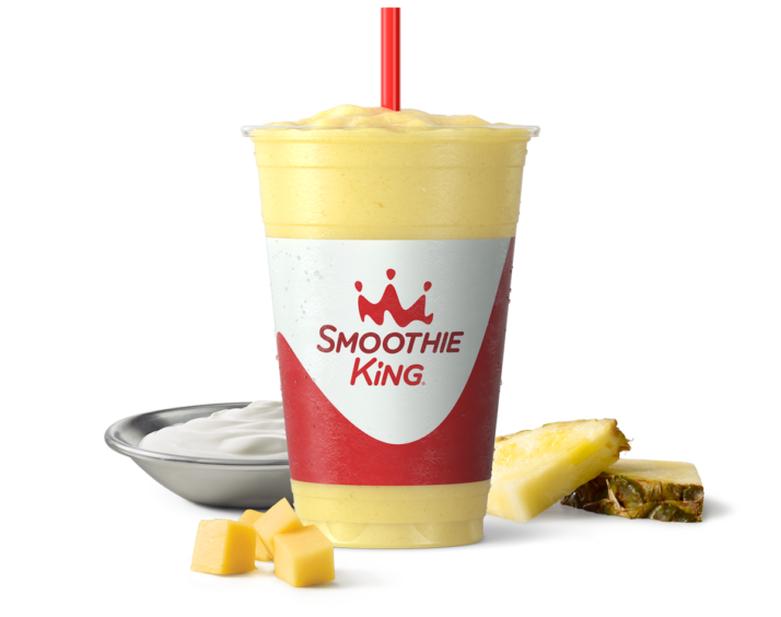 Smoothie King Gut Health Greek Yogurt Pineapple Mango