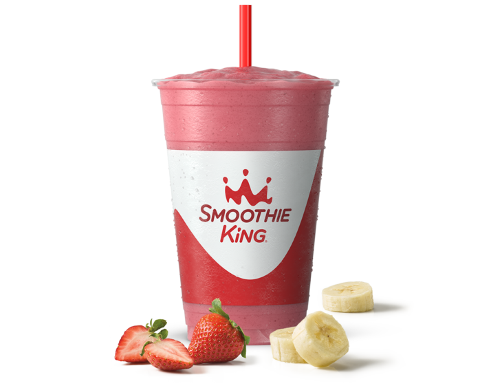 Smoothie King Banana Berry Treat