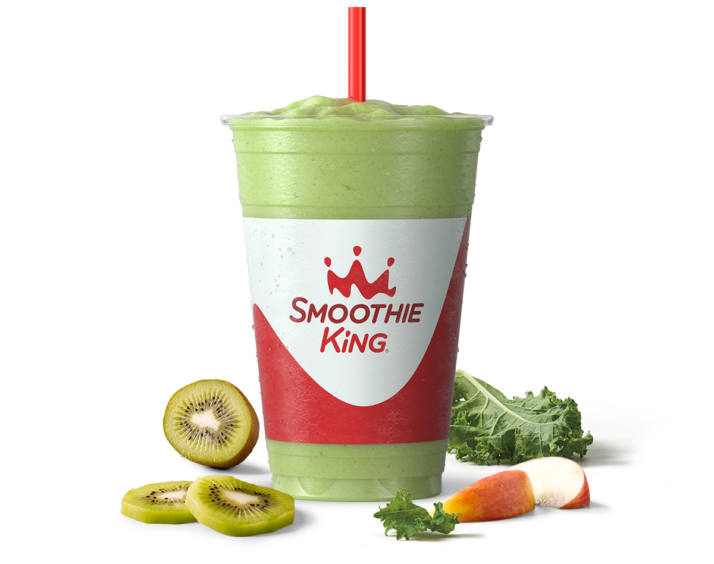 Smoothie King Veggie Apple Kiwi Kale